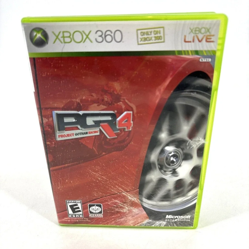 Project‎ Gotham Racing 4 (Microsoft Xbox 360, 2007) Video Game Complete